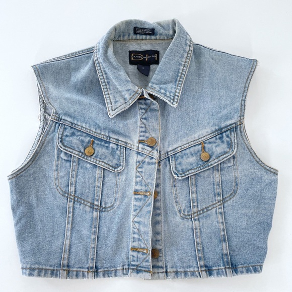 Vintage Denim Vest - Picture 1 of 3